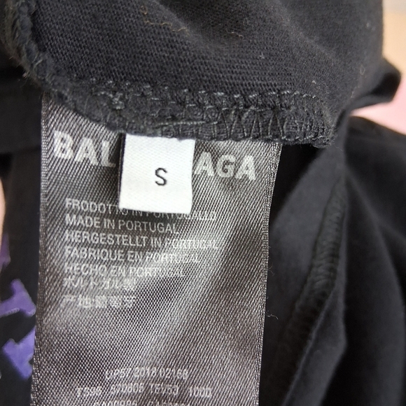 Balenciaga Logo Rainbow Tee-shirt Size Small - Picture 6 of 8